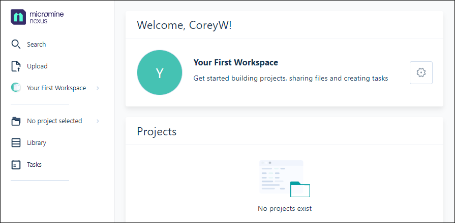 workspace-created-no-projects.png